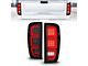 Full LED Tail Lights with Sequential Turn Signal; Black Housing; Clear Lens (19-24 Sierra 1500 w/ Factory LED Tail Lights)