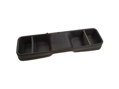 GearBox Under Seat Storage Box; Black (99-06 Sierra 1500 Extended Cab)