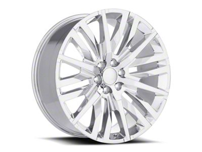 GM Split 6-Spoke Replica Chrome 6-Lug Wheel; 22x9; 28mm Offset (19-25 Sierra 1500)