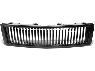 Grille; Badgeless Fence; Black (07-13 Sierra 1500)