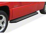 H-Style Running Boards; Black (99-06 Sierra 1500 Extended Cab)