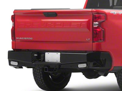 Westin HDX Bandit Rear Bumper; Textured Black (19-24 Sierra 1500)