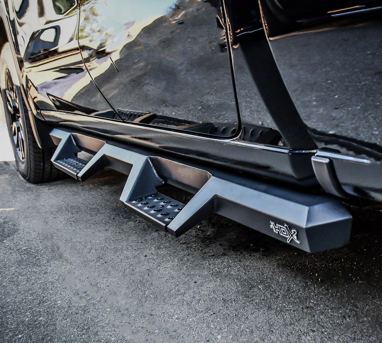 Westin Sierra 1500 HDX Drop Nerf Side Step Bars; Textured