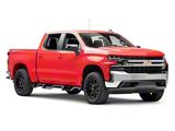Westin HDX Drop Wheel-to-Wheel Nerf Side Step Bars; Textured Black (19-25 Sierra 1500 Crew Cab)