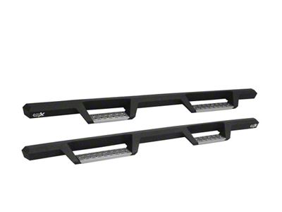 Westin HDX Stainless Drop Nerf Side Step Bars; Textured Black (19-25 Sierra 1500 Crew Cab)