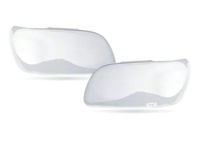 Headlight Covers; Clear (07-13 Sierra 1500)