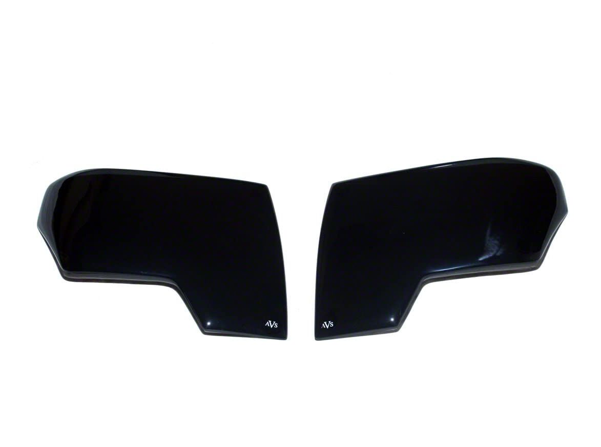Sierra 1500 Headlight Covers; Dark Smoke (1418 Sierra 1500)