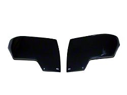 Headlight Covers; Dark Smoke (14-18 Sierra 1500)