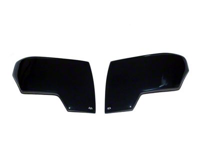 Headlight Covers; Dark Smoke (14-18 Sierra 1500)