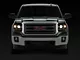 Projector Headlights with Clear Corner Lights; Chrome Housing; Clear Lens (14-15 Sierra 1500 w/ Factory Halogen Headlights)