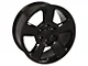 Tahoe Style Black 6-Lug Wheel; 20x9; 27mm Offset (14-18 Sierra 1500)