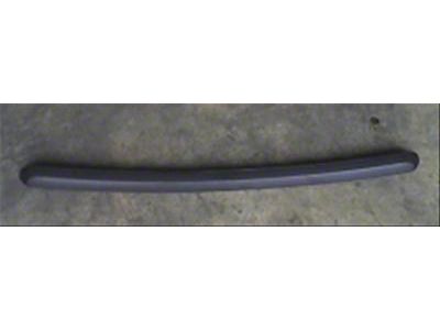 Replacement Hood Molding; Matte Black (07-13 Sierra 1500)