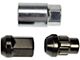 Hyper Black Acorn Wheel Lug Nut Lock Set; M14x1.50; Set of 20 (99-24 Sierra 1500)