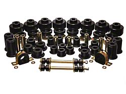 Hyper-Flex System Complete Bushing Kit; Black (99-06 2WD Sierra 1500)