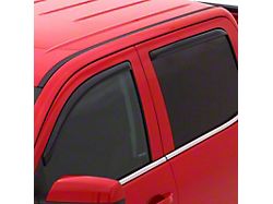 In-Channel Ventvisor Window Deflectors; Front and Rear; Dark Smoke (19-26 Sierra 1500 Crew Cab)