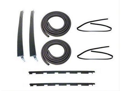 Inner and Outer Door Belt Weatherstrip, Window Channel and Door Seal Kit (99-00 Sierra 1500)