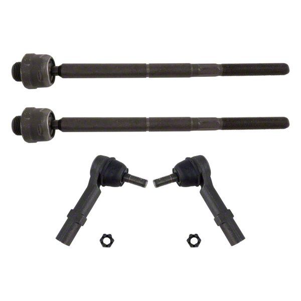 Inner And Outer Tie Rods End Detroit Axle - Front S For Chevy GMC Silverado Sierra Avalanche Suburban GMC Yukon XL 1500 2500 Tahoe Yukon Cadillac Escalade ESV EXT, 2 Outer S - Foto 7