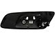 Interior Door Handle without Heated/Memory Seat Switch Hole; Black and Chrome; Front Driver Side (07-13 Sierra 1500)