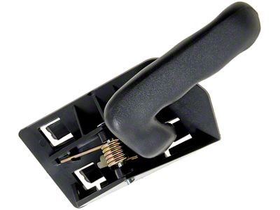 Interior Door Handle; Black; Front Driver Side (99-06 Sierra 1500)