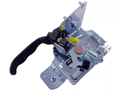 Interior Door Handle; Black; Rear Driver Side (99-06 Sierra 1500 Extended Cab)