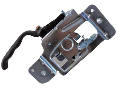 Interior Door Handle; Black; Rear Passenger Side (99-06 Sierra 1500 Extended Cab)