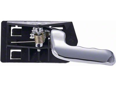 Interior Door Handle; Front and Rear Right; All Chrome; Plastic (99-06 Sierra 1500 Crew Cab)