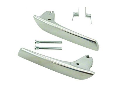 Interior Door Handle Levers; Chrome (07-13 Sierra 1500)