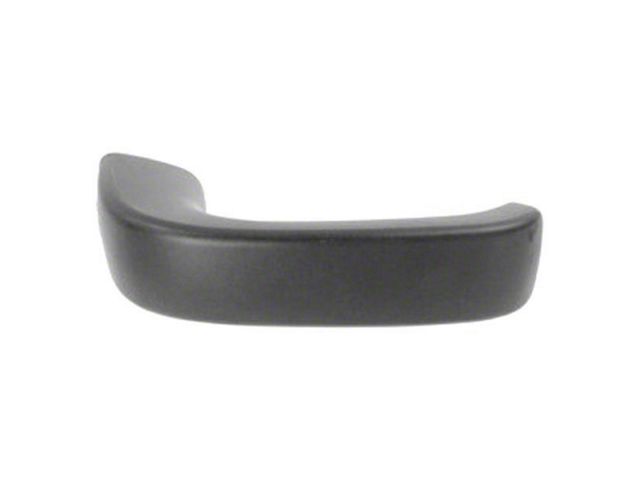 Replacement Interior Door Handle; Textured Black; Rear Driver Side (07-13 Sierra 1500 Extended Cab)