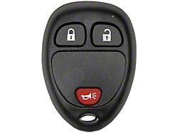 Keyless Entry Remote Case; Black (07-13 Sierra 1500)