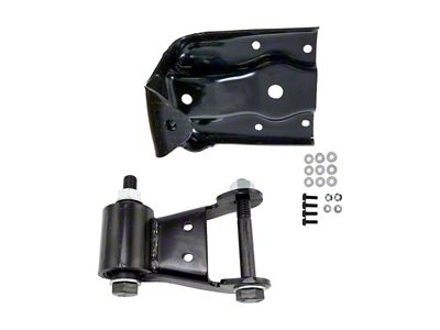Leaf Spring Shackle and Bracket Repair Kit (99-13 Sierra 1500 Regular Cab, Extended Cab)