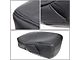 Leather Center Console Lid Cover; Black (07-13 Sierra 1500)