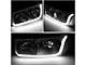 LED DRL Headights with Clear Corners; Chrome Housing; Clear Lens (99-06 Sierra 1500)