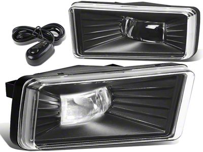 LED Fog Lights; Clear (07-15 Sierra 1500)