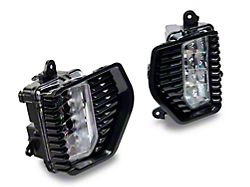 LED Fog Lights; Clear (19-21 Sierra 1500; 2022 Sierra Limited)