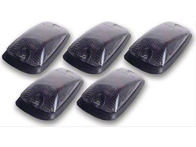 LED Hi-5 Cab Roof Light Kit; Smoked (99-02 Sierra 1500)