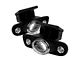 LED Projector Fog Lights with Switch; Clear (99-02 Sierra 1500)
