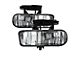 LED Projector Fog Lights without Switch; Clear (99-02 Sierra 1500)