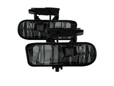 OEM Style Fog Lights without Switch; Smoked (99-02 Sierra 1500)