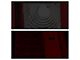 LED Tail Lights; Black Housing; Red Smoked Lens (99-06 Sierra 1500 Fleetside)