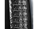 LED Tail Lights; Matte Black Housing; Clear Lens (14-18 Sierra 1500 w/ Factory Halogen Tail Lights)