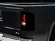 LED Tail Lights; Gloss Black Housing; Smoked Lens (14-18 Sierra 1500 w/ Factory Halogen Tail Lights)