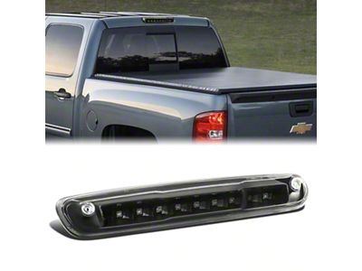 LED Third Brake Light; Black (07-13 Sierra 1500)