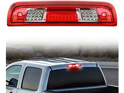 LED Third Brake Light; Clear/Red Lens (14-18 Sierra 1500)