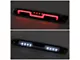 LED Third Brake Light with Sequential Brake Lights; Black Housing; Smoked Lens (07-13 Sierra 1500)
