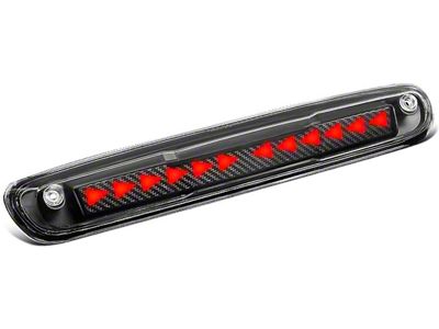 Sequential Triangle LED Third Brake Light; Black (07-13 Sierra 1500)