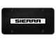 Sierra License Plate (Universal; Some Adaptation May Be Required)