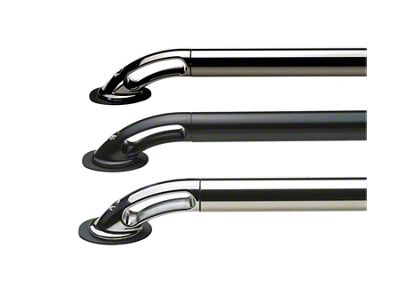 Putco Locker Side Bed Rails; Stainless Steel (03-06 Sierra 1500)