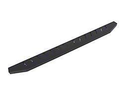 Louvered Side Step Bars without Mounting Brackets; Textured Black (99-23 Sierra 1500 Crew Cab)