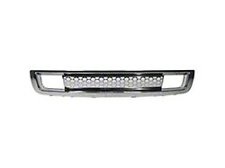 Lower Bumper Grille; Chrome (07-13 Sierra 1500)