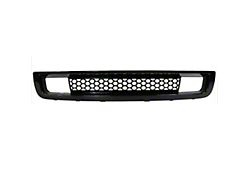 Lower Bumper Grille; Gloss Black (07-13 Sierra 1500)